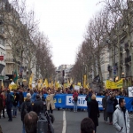 Manifestation contre le nuclaire  Paris le 17 janvier 2003 photo n47 